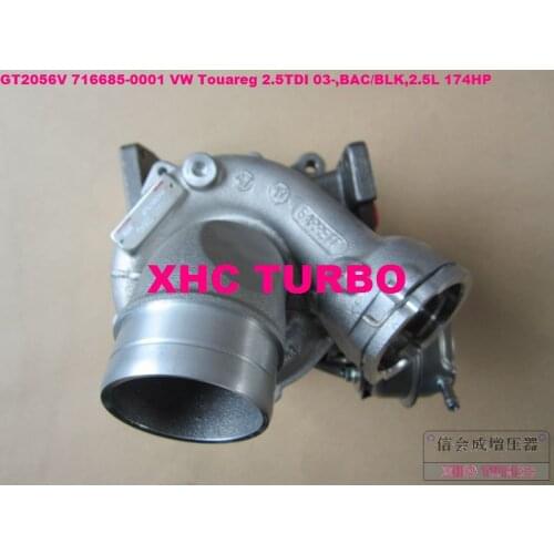 NEW GT2056V 716885-0001 070145701J Turbocharger Turbo for VW Touareg BAC/BLK,2.5L 174HP 03
