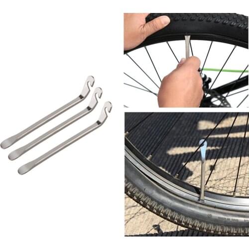 12CM Steel Plating Road Bicycle Cycling Tire Tyre Tube Replace Lever Pry Bike Repair Kit Opener Breaker Spoon Tools
