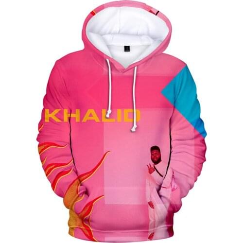 2020 Fashion Mens Khalid Robinson Hoodies Hip Hop Style Oversize Streetwear Casual Hoodies Spring Men/Women Top Swearshirt