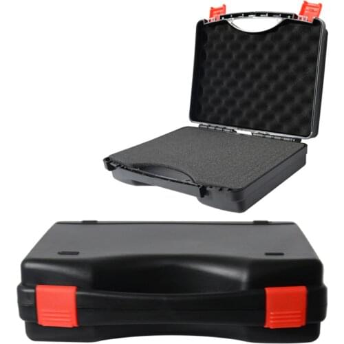 280x230x80mm ToolBox Instrument Box Plastic Tool Case Impact Resistant Safety Equipment Camera Storage with Pre-Cut Foam
