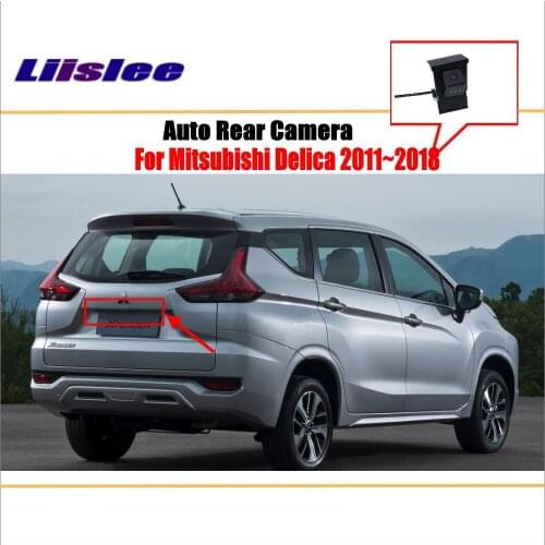 Liislee Rear View Camera For Mitsubishi Delica 2011~2018 / Reverse Hole / Parking Back Up Camera / Night Vision