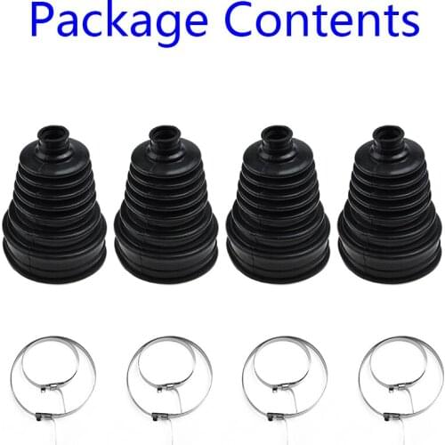 Speed Dust Cover Kit Round Constant CV Boot Joint Clamp Silicone Rubber 140mm x 86mm