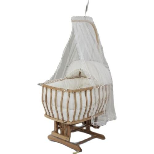 Portable Baby Crib Hammock Basket Kids Bed Pillow Quilt Mosquito Net Swing Rocking Chair Cradle Mini Crib Movable Nest
