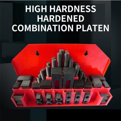 M18/M20 Hardened Combination Plate 58 Piece Set CNC Machining Center Milling Machine Accessories Combination Fixture