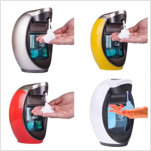 Promotion Price! High-Quality 480ML Automatic Soap Dispenser Pump 2 Mode Adjustable Touchless Waterproof Kitchen Soap Dispenser