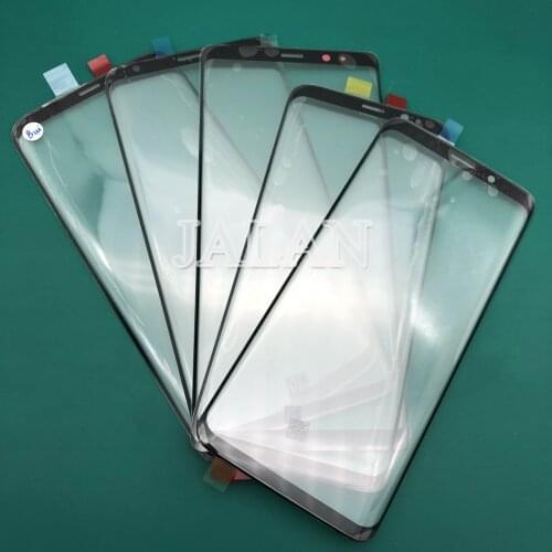 2pcs Original Repainted AAA Glass For Samsun S8 S9 Plus S10 Plus Note 8 10 Plus LCD Repair Glass Oca Laminate No Bubble Return