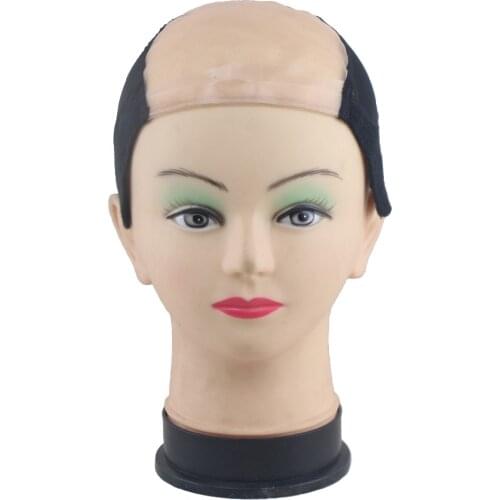 Net cap Cheapest Wig Caps For Making Wigs Beige Color U-Part Mesh Hair Net Wig Base Cap Wig Caps For Weaving