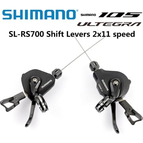 Shimano SL-RS700 Rapidfire Plus Shift Levers 2x11 Speed RS700 Derailleurs Road Bike Bicycle Shifter Lever Flat Handle Bar Clamp