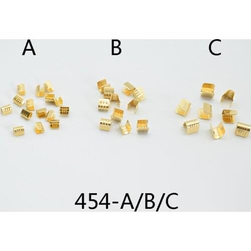 50pcs DJ454A/B/C U-Shaped 1-2/2.5-4/3-6mm2 Copper Wire Crimps Terminal Cold Pressing Connectors Cable Lug For Wire Tab Terminal