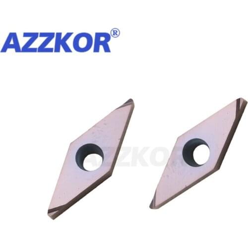 VBGT1103R-F NT930 Carbide Inserts Cutter AZZKOR CNC Lathe Turning Tools For Stainles Steel Metal External Tool VBGT1103L-F
