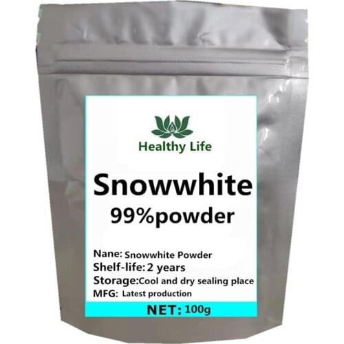 High Quality Cosmetic Raw Materials To Whiten Skin 99% Snowwhite Powder Remove Wrinkles Acne Draw Water