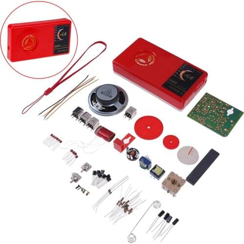 1 Set 7 Tube AM Car Radio Electronic DIY Kit For Car Radio Cassette Electronic Learning Kit HX108-2