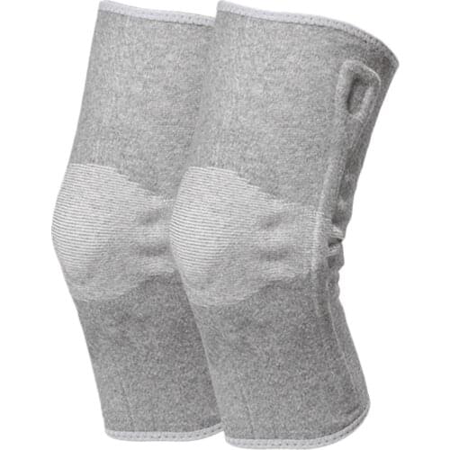 2 PCS Silicone Spring Knee Support Patella Protector Brace Sport Knee Pads Meniscus Basketball Volleyball Compression Sleeves