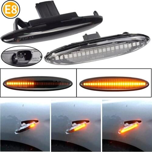 2 pieces Led Dynamic Side Marker Turn Signal Light Sequential Blinker Light For Lexus IS250 IS350 SC430 Toyota MARK X REIZ CROWN