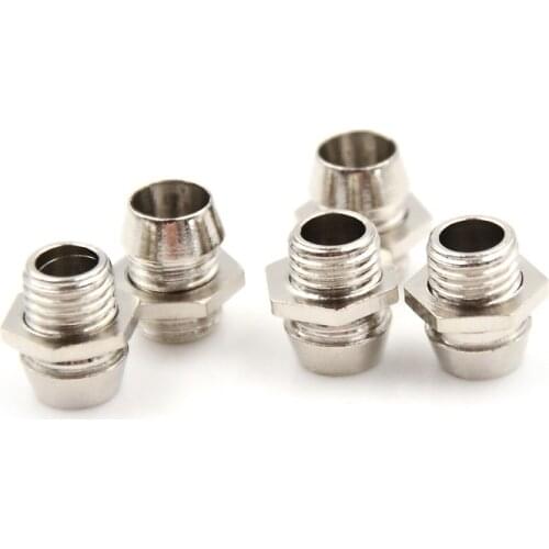 20pcs/lot 3MM LED Light Lamp Emitting Diode Bezel Lamp Base Holder Round Chrome Metal Cover