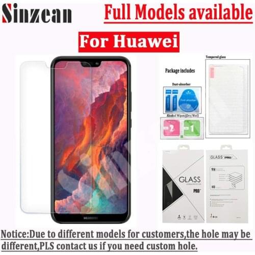 200pcs For Huawei P Smart Z/P Smart 2021/P20 lite 2019/P20 Pro/P30 lite/p40 lite E 2.5D clear Tempered Glass Screen Protector