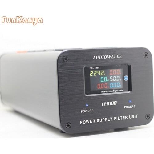 6 Display Safe Power Filter Home Audio US EN Plug Internationally Use Power Socket