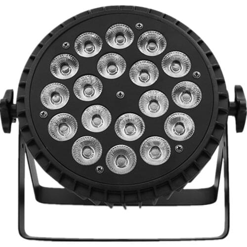 Par light 18X18W high quality aluminum par light DMX atmosphere light stage light disco music party etc