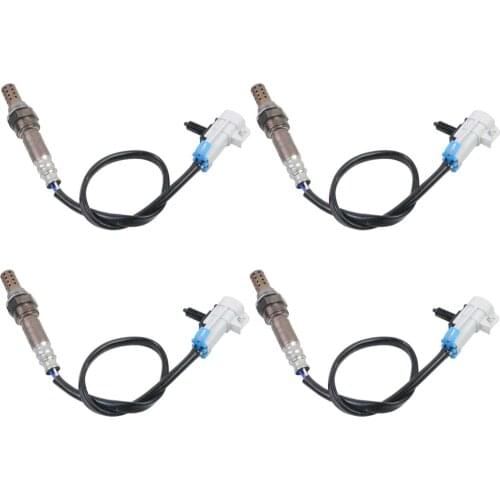 AP02 4x Upstream+Downstream O2 Oxygen Sensor 92457789 for Vauxhall Astra Renault Clio 12567127 12569429 12573005