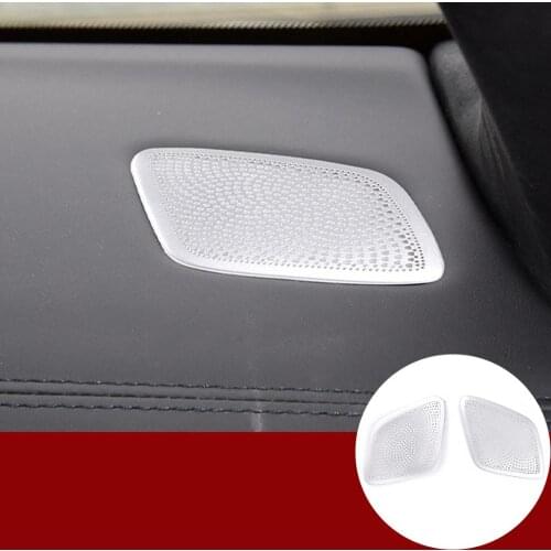 For BMW 7 Series G11 G12 2016-2020 Car styling Aluminum Alloy Front Dashboard Air Outlet Cover Trim Car Interior Accessories