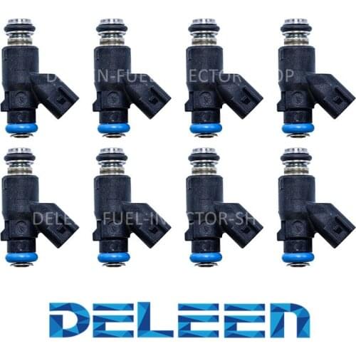 Deleen 8x High impedance Fuel Injector 2011 G MC Savana 3500 For G MC Car Accessories