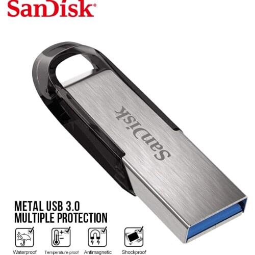 SanDisk CZ73 USB 3.0 Pendrive 128GB USB Flash Drive 64GB Metal Pen Drive 3.0 32GB 16GB USB Stick 256GB Key Memory Stick