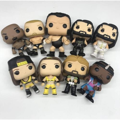 Undertaker wrestler Ted DiBiase & BRIE BELLA & SETH ROLLINS & BIG E Action Figure model toys birthday Gift no box