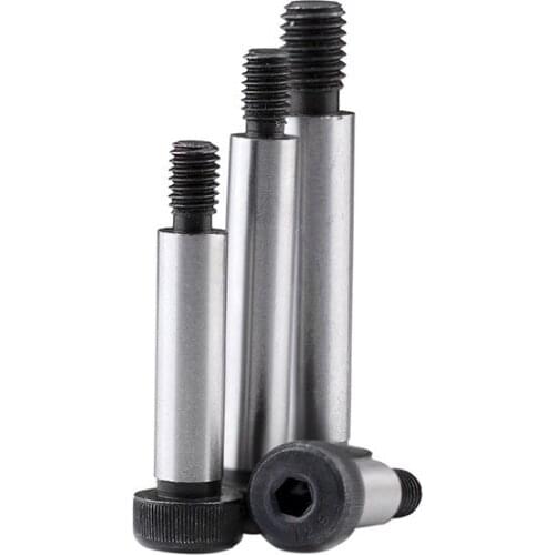 2pcs M8 contour plug screw hex socket slot plugs bushing screws bare half tooth bolt stop hit bolts D10 16mm-150mm length