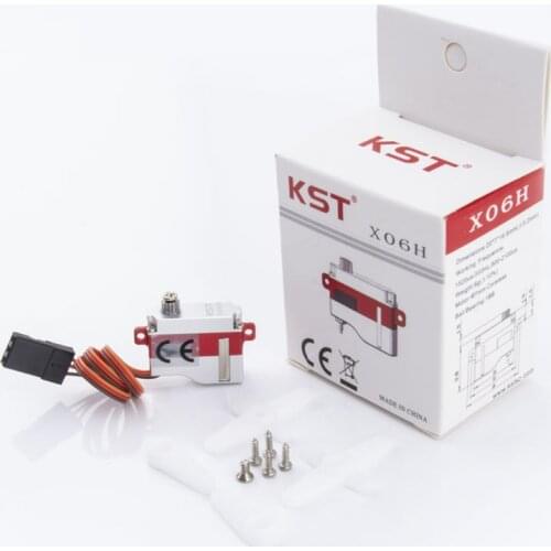 KST X06H HV Micro Digital Metal Gear Glider 1.8kg torque servo Motor for High Performance RC Gliders