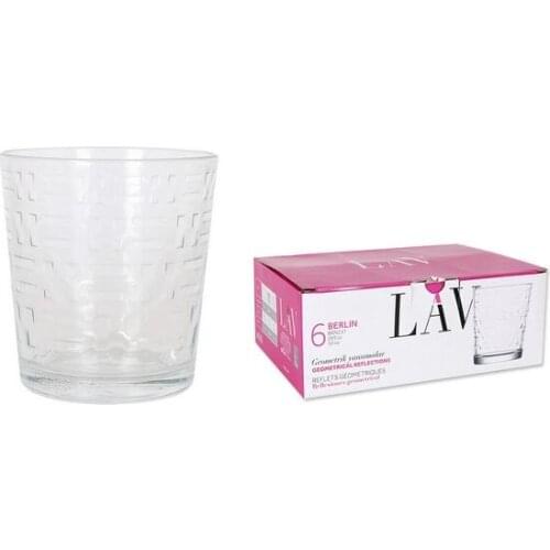 Set of glasses LAV Berlin (6 uds) (295 ml)
