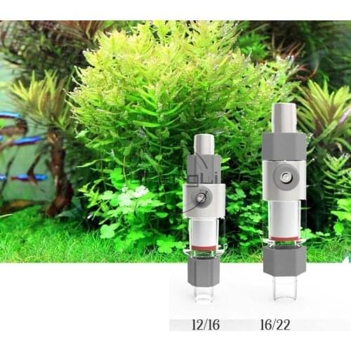 QANVEE CO2 Atomizer System Extenrnal Diffuser for Plant Aquarium Tank CO2 Atomizer System Diffuser Reactor