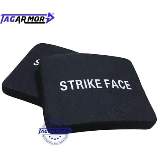 NIJ III Stand Alone Bulletproof Ceramic Side Plate Bulletproof Vest Ballistic Side Plate for Military & Police Security