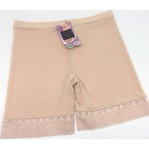 Summer Style plus size 6XL jacquard Sexy shorts womens short Breathable Mesh Security Anti-Lugging Boxer