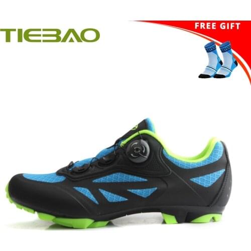 Tiebao Cycling Shoes Mtb Breathable Self-locking Men Women Sapatilha Mtb Spinning Bicycle Superstar Riding Bike Racing Sneakers