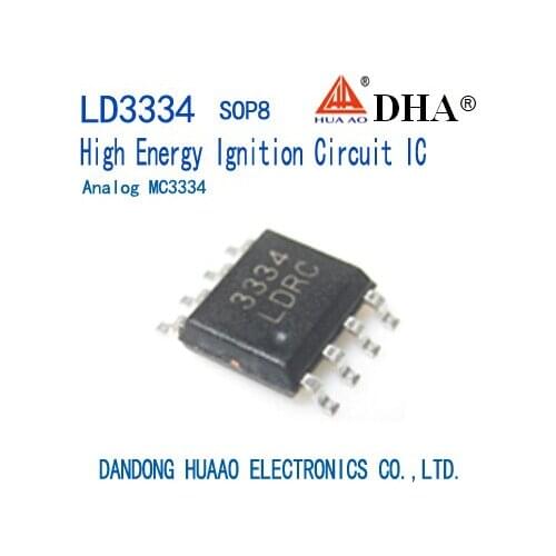 LD3334 MC3334 Automotive Car Reluctor Effect Pickup Ignition Control ASIC SOP8