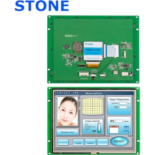 8.0 inch LCD with Touch Screen + Program + Serial Interface for Industrial Use