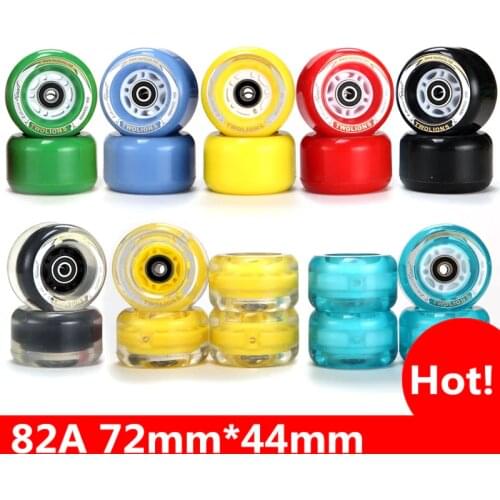 4Pcs/Lot Original Twolions Drift Board Wheel for Drift Roller Skate Skateboard Cruiser Long board 72mm x 44mm ABEC-9 Bearings