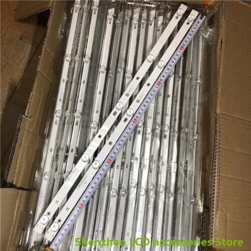 580mm 5 lamps For MS-L1598 V1 32DN 2*5_3030_300MA_30V 6V 32inch use aluminium 100%new LCD TV backlight bar
