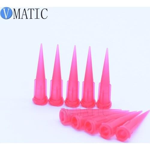 Free Shipping 100Pcs 25G TT Plastic Dispensing Needle Tips