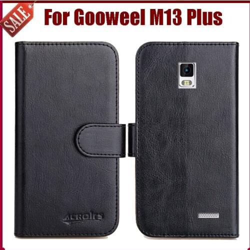Gooweel M13 Plus Case New Arrival 6 Colors High Quality Flip Leather Protective Cover For Gooweel M13 Plus Case Phone Bag