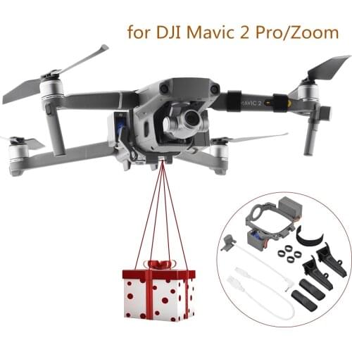 For DJI MAVIC Drone Remote delivery Parabolic Air-Dropping system fishing Thrower for DJI Mavic 2 Pro/Zoom Drone Accessories