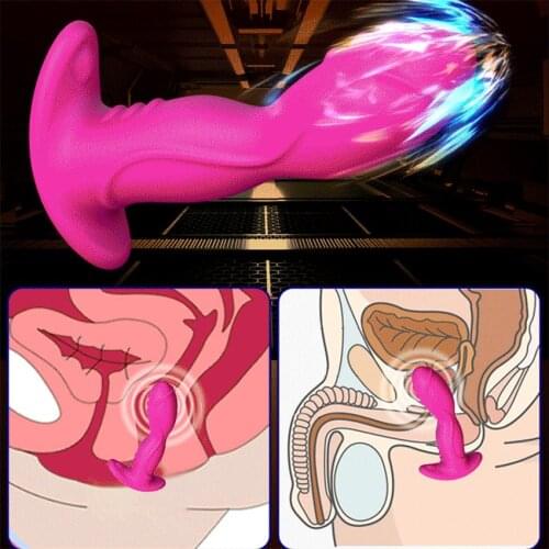 Strapless Strap-on Dildo Vibrators for Women Wireless Remote Control Vibrating Strapon Anal Vagina Clit Wearable Panty Vibrator