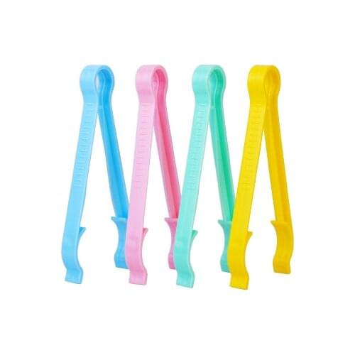 Anti-slip Sterilized Forceps Resistant Sterilising Plastic Tongs For Baby Bottles Tweezers Milk Bottle Clamp Skid Bottle Clips