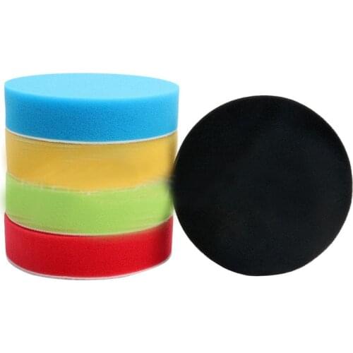 Wholesale 1Pcs Car Polishing Pad 3 inch 5Pcs/Set Sponge Buffing Waxing Boat Polish Buffer Drill Wheel polisher Removes Scratches