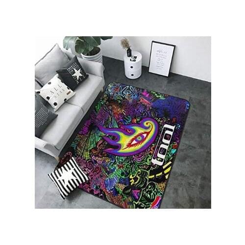 European Style Simple Geometric Decoration Living Room Bedroom With Large Carpet Door Mats Non-slip Floor Mats