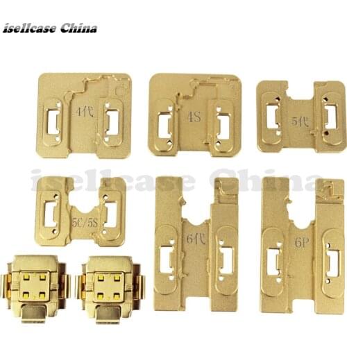 Original 8 in 1 NAND Flash Hard Disk Test Fixture Frame for iPhone 4 4S 5 5C 5S 6 6P Series Testing HDD Testing Tool Parts