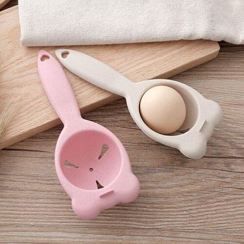 Egg Yolk Separator Food Grade Plastic Yolk Protein Separation Tool Home Kitchen Cooking Egg Tools Egg Divider Kitchen Gadgets