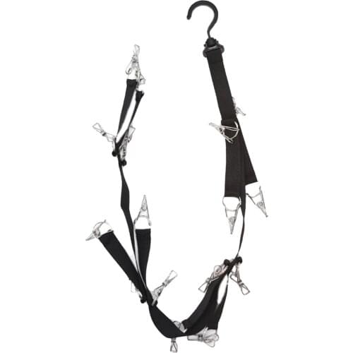 Adjustable 16 Cap Rack Bag Hat Holder Clothes Organizer Door Closet Hanger