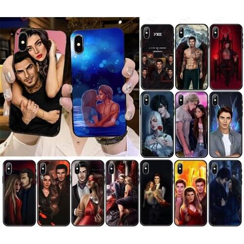 Romance Club Black Soft Shell Phone Case For iphone x xs 11pro max 5s 6splus 7 8plus SE 2020 xr 12pro 12mini Cover