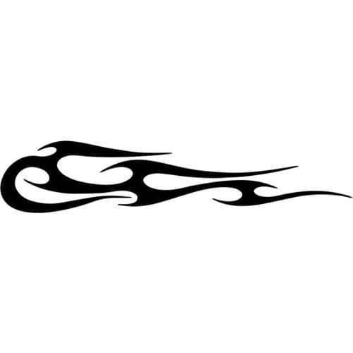 Tribal Chippy Flames Design Auto Racing Helmet Motorcycle Car Stickers For Motorcycle Helmet Decoration Hot Selling FA341